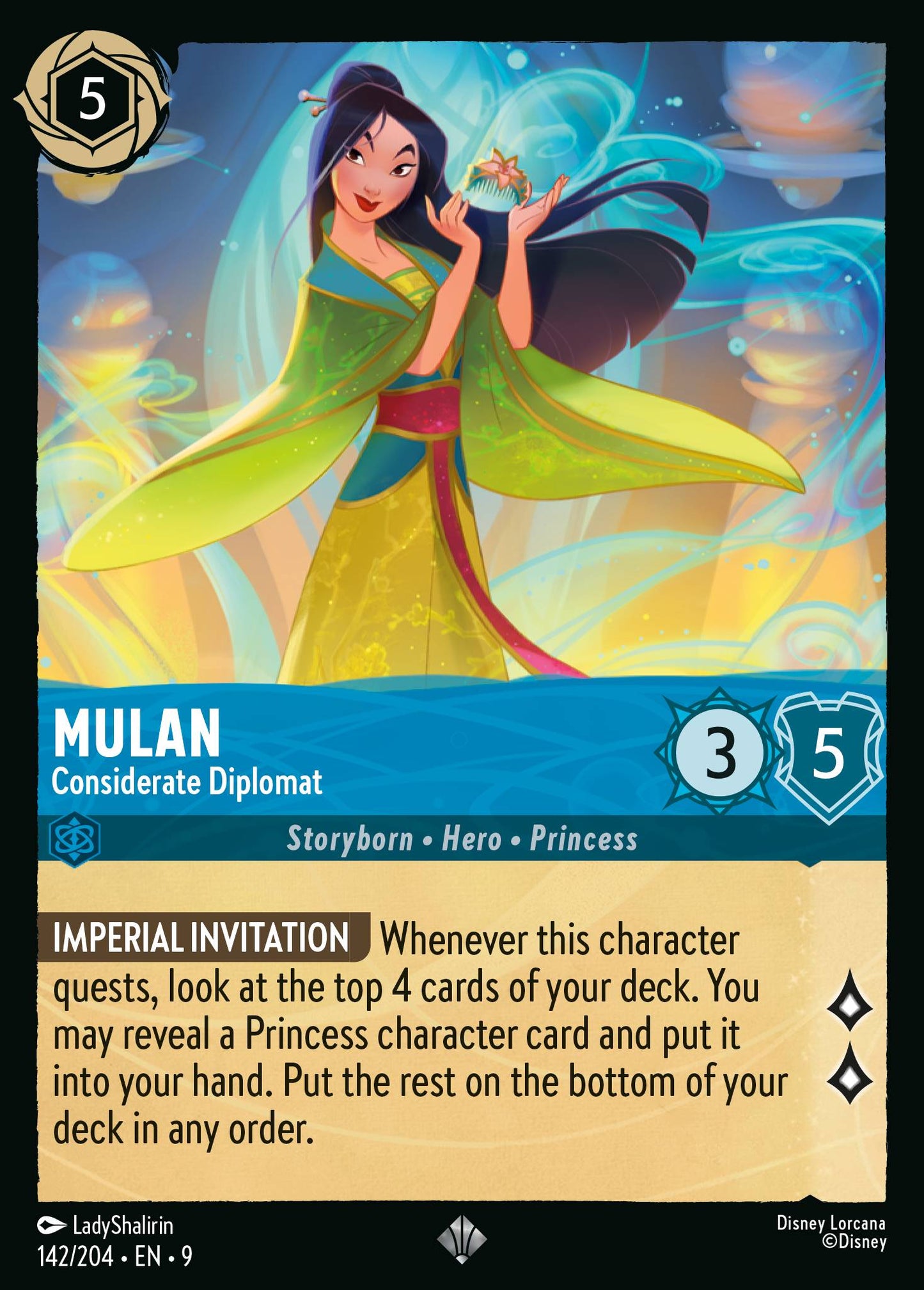 142/242 Mulan - Considerate Diplomat