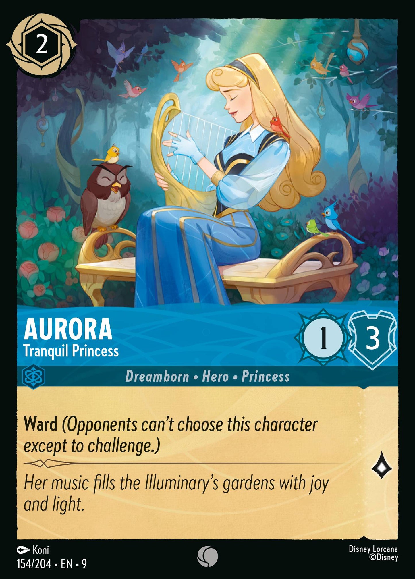 154/242 Aurora - Tranquil Princess