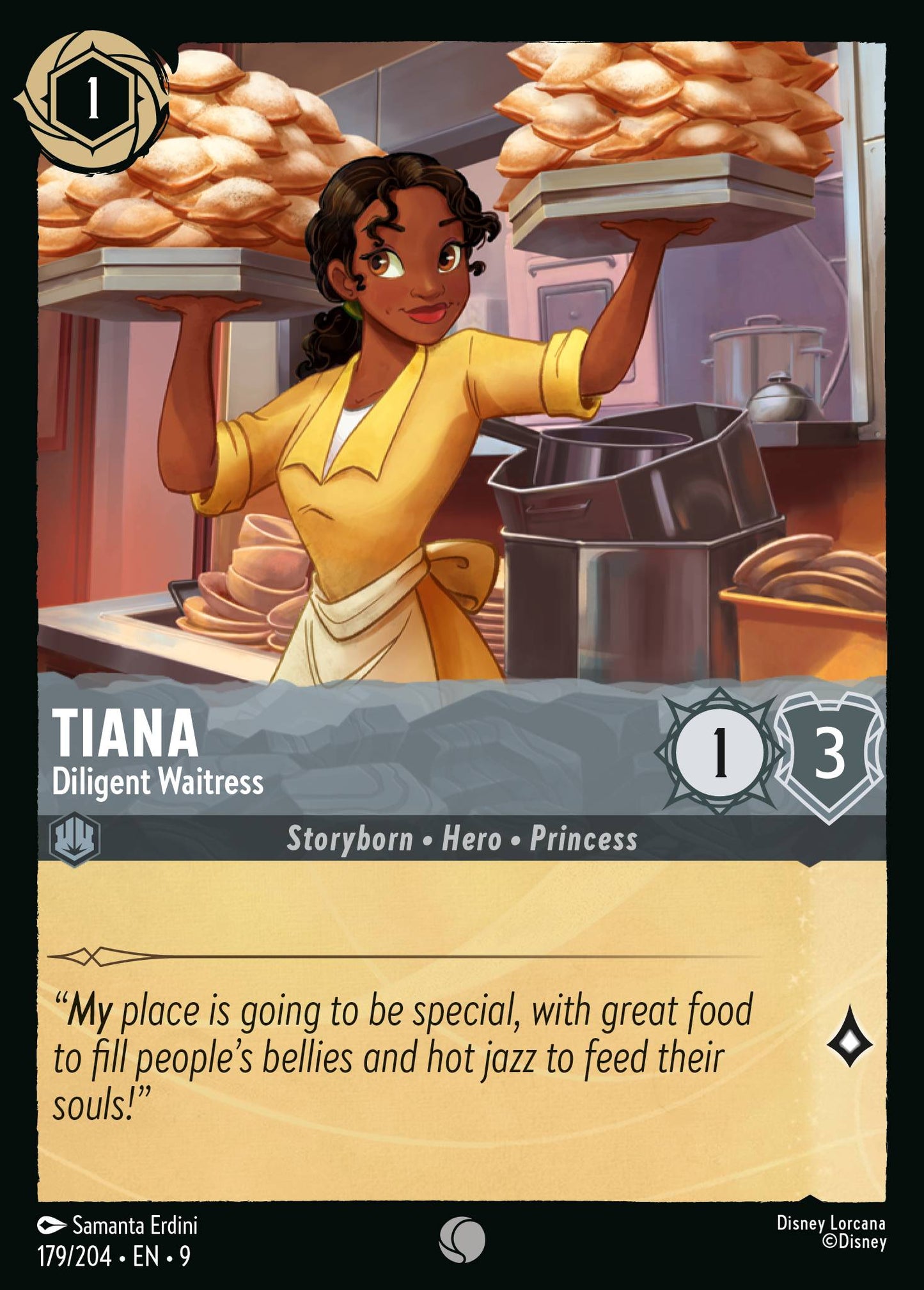 179/242 Tiana - Diligent Waitress