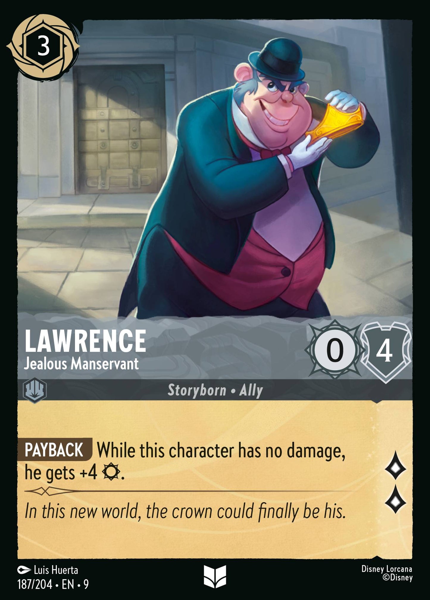 187/242 Lawrence - Jealous Manservant