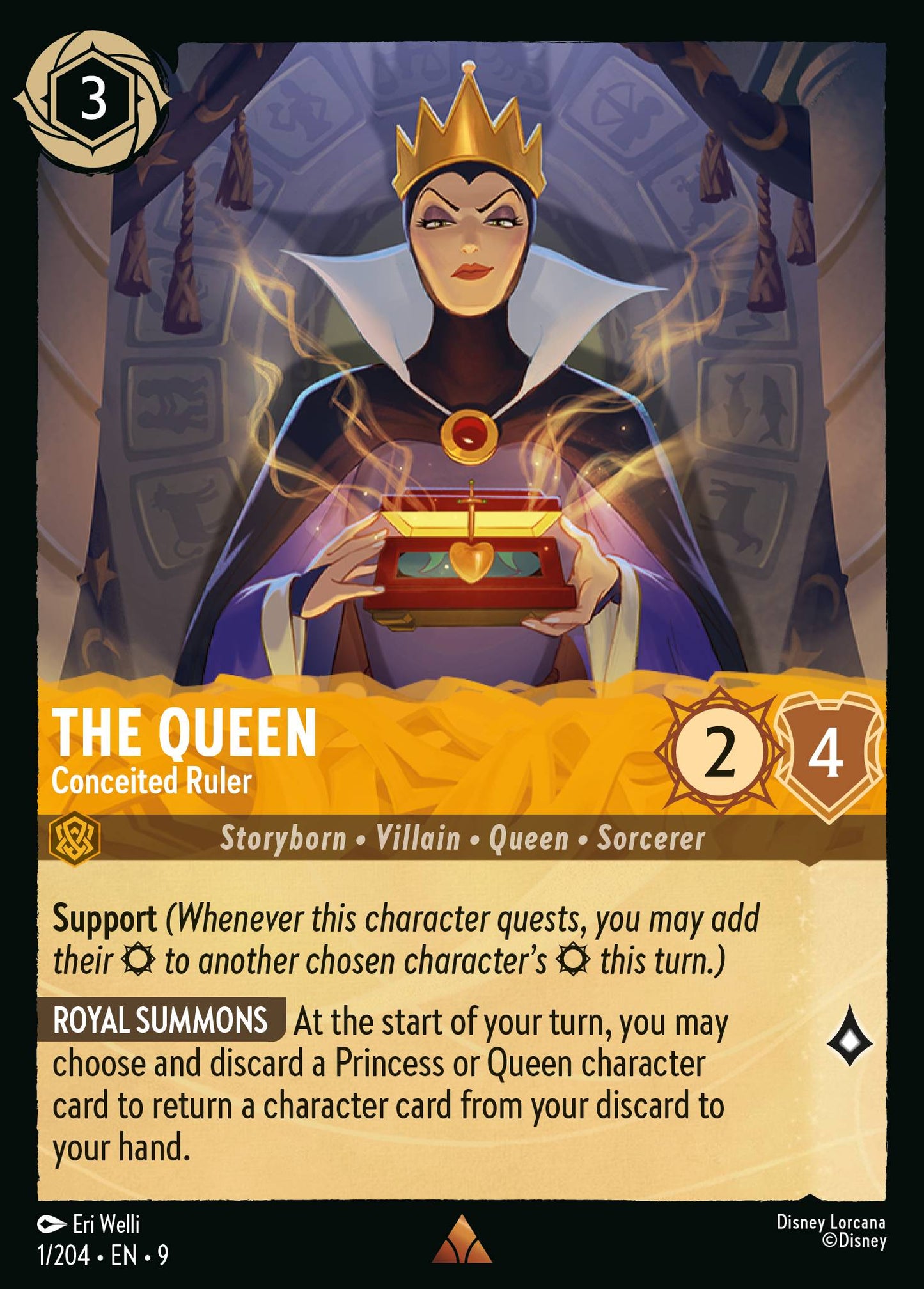 001/242 The Queen - Conceited Ruler