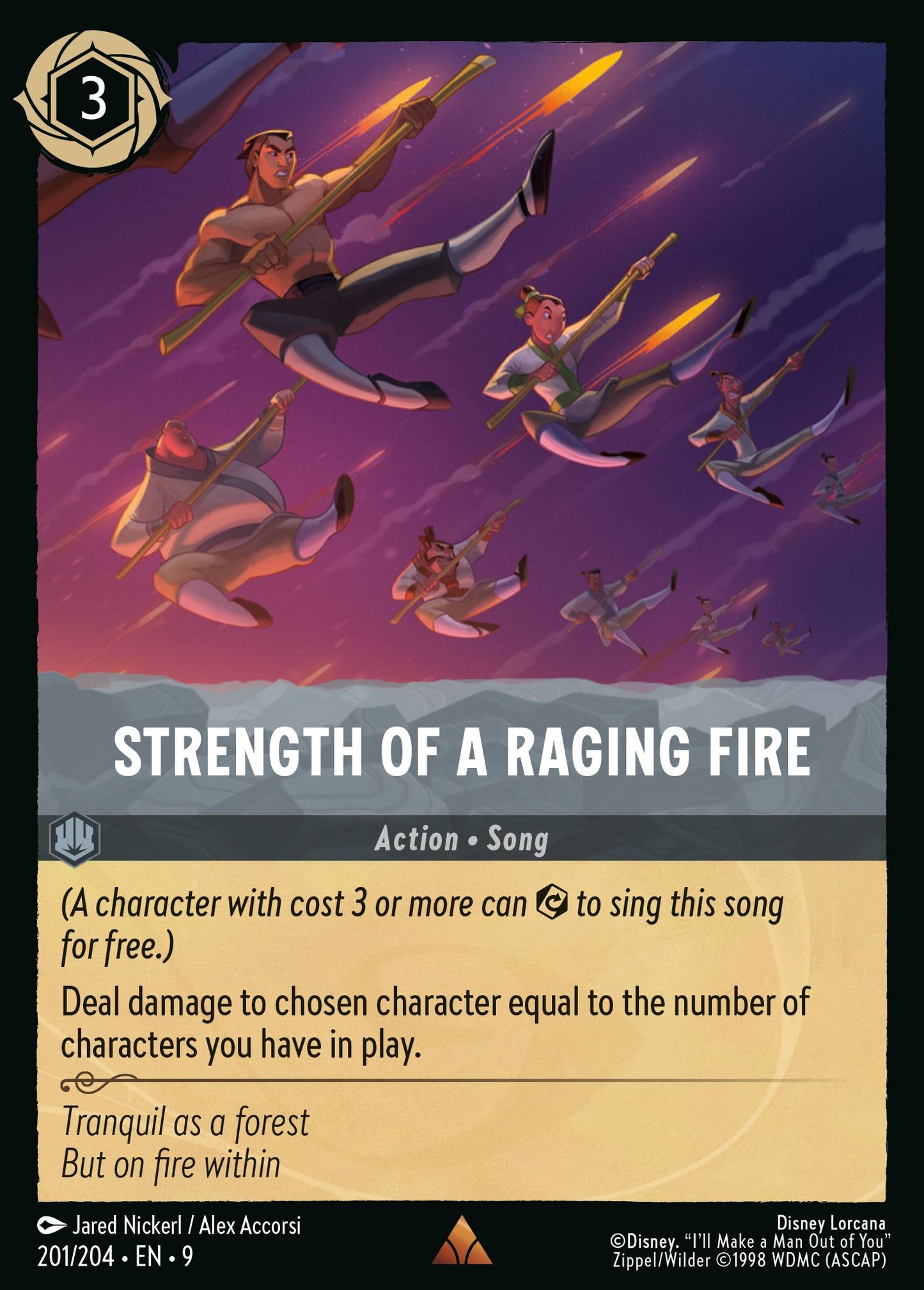 201/242 Strength of a Raging Fire