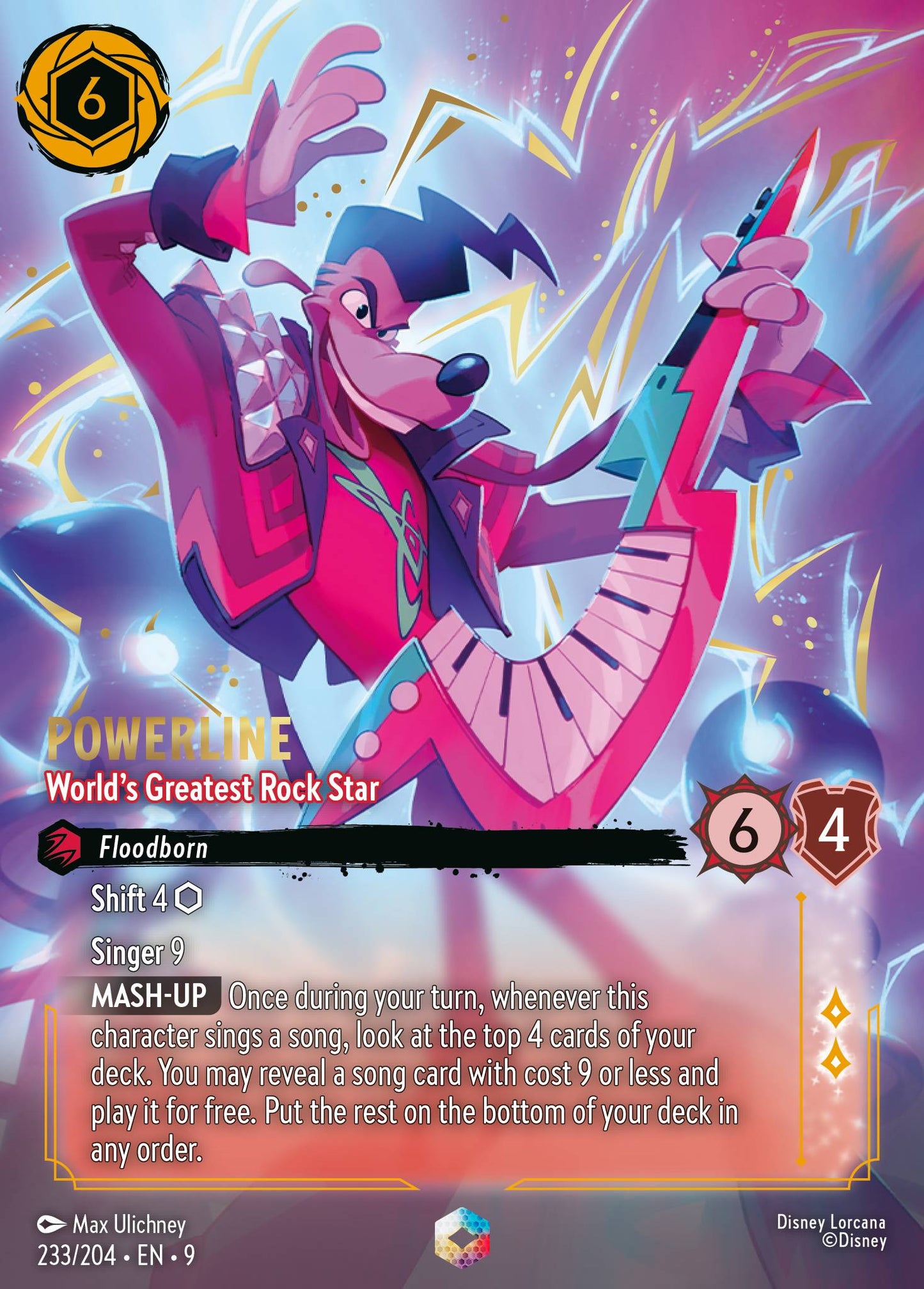 233/242 Powerline - World's Greatest Rock Star