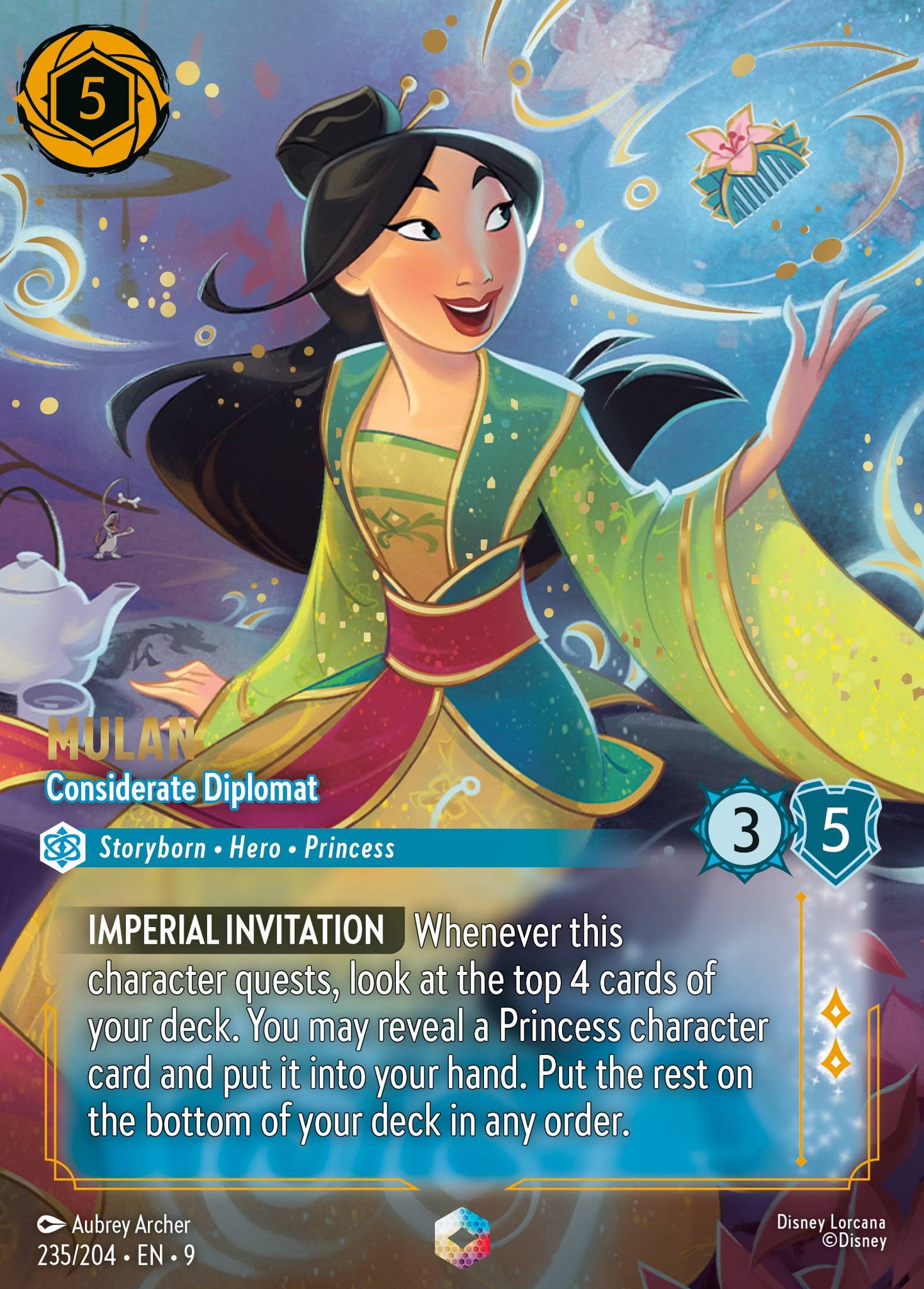 235/242 Mulan - Considerate Diplomat