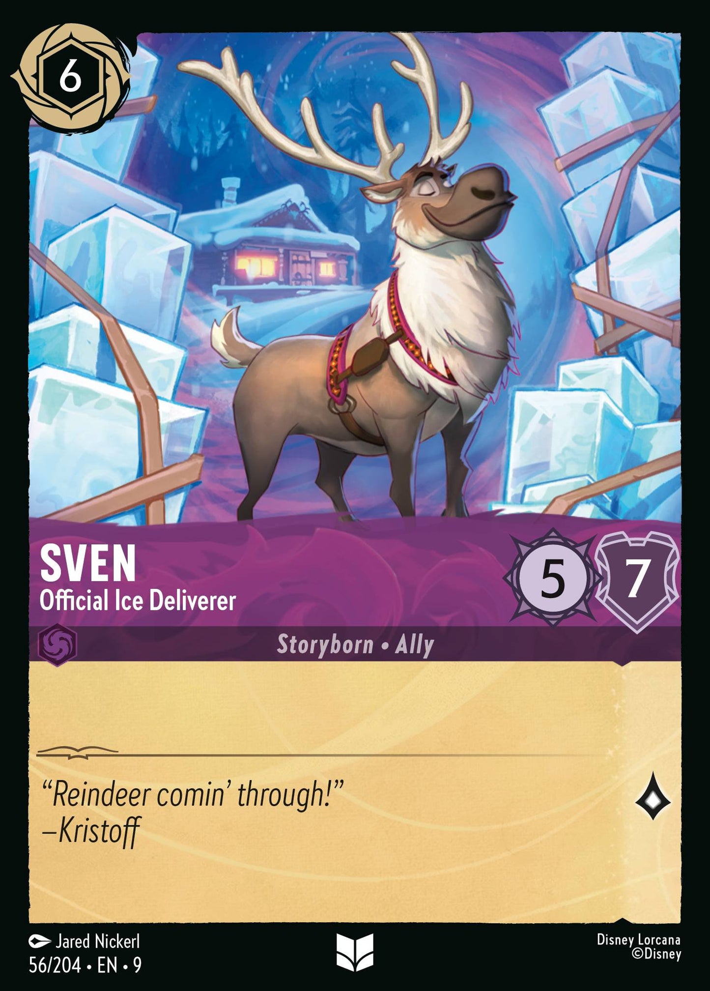 056/242 Sven - Official Ice Deliverer