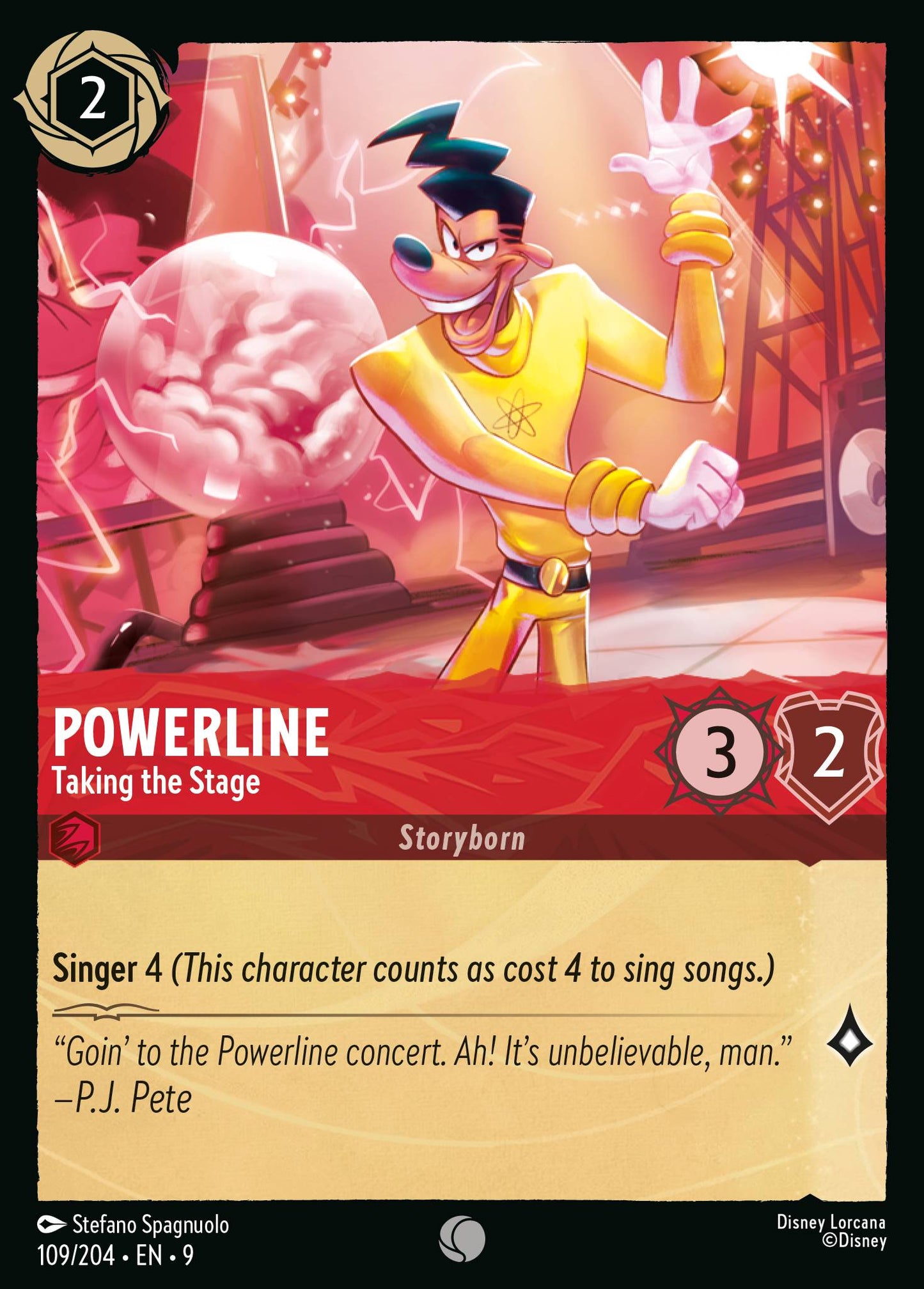 109/242 Powerline - Taking the Stage