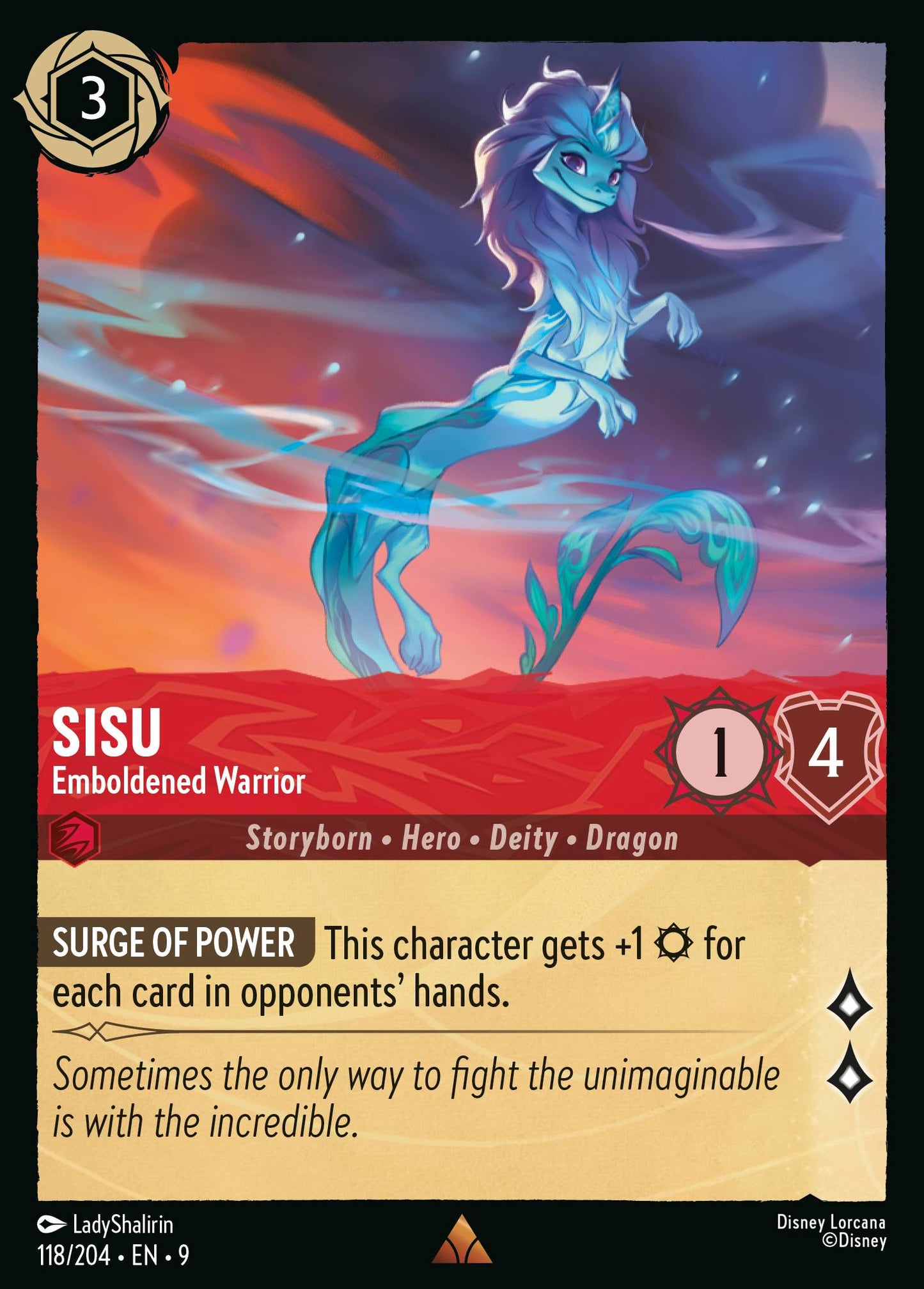 118/242 Sisu - Emboldened Warrior