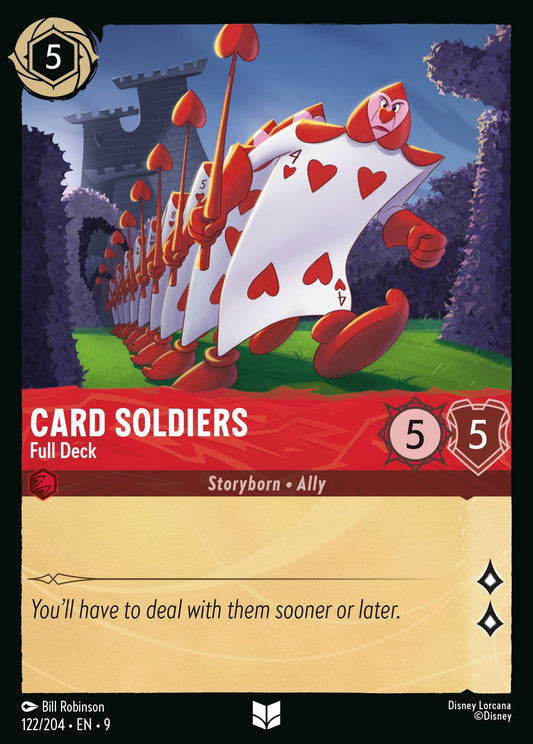 122/242 Card Soldiers - Full Deck