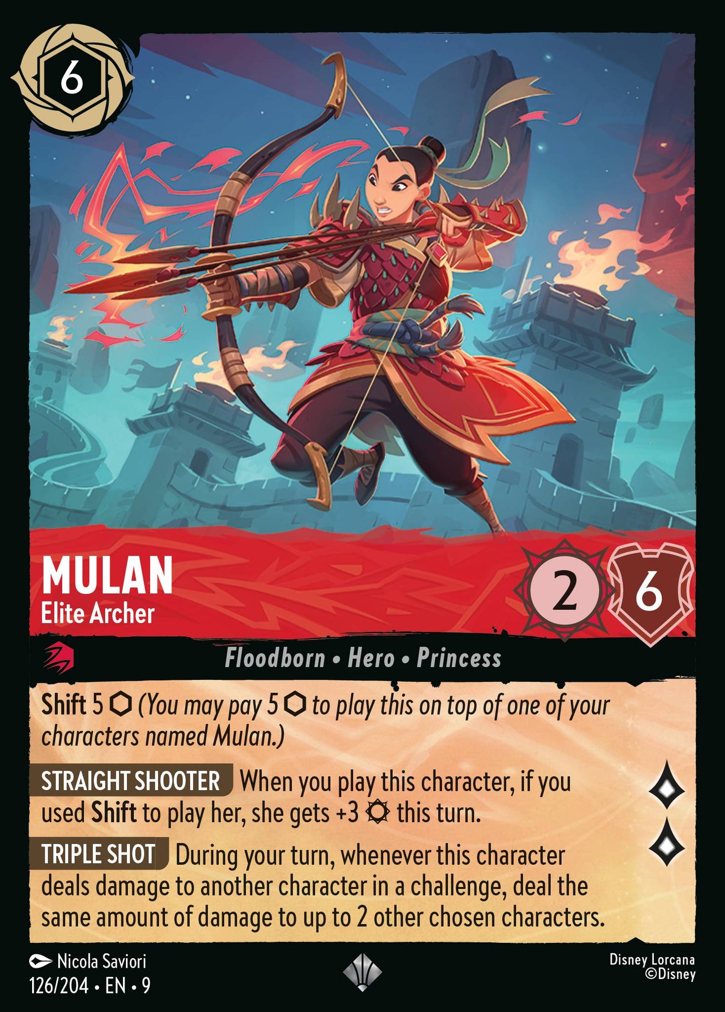 126/242 Mulan - Elite Archer