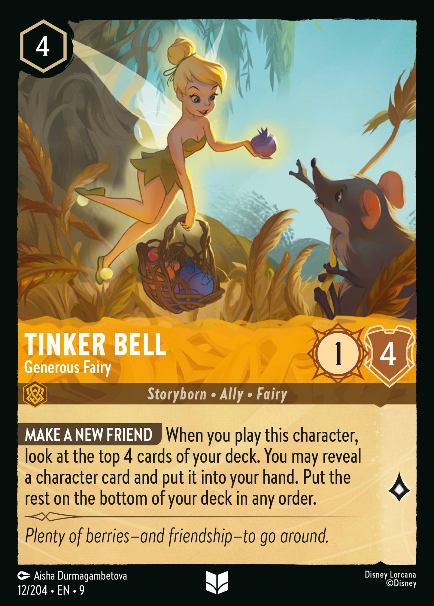 012/242 Tinker Bell - Generous Fairy