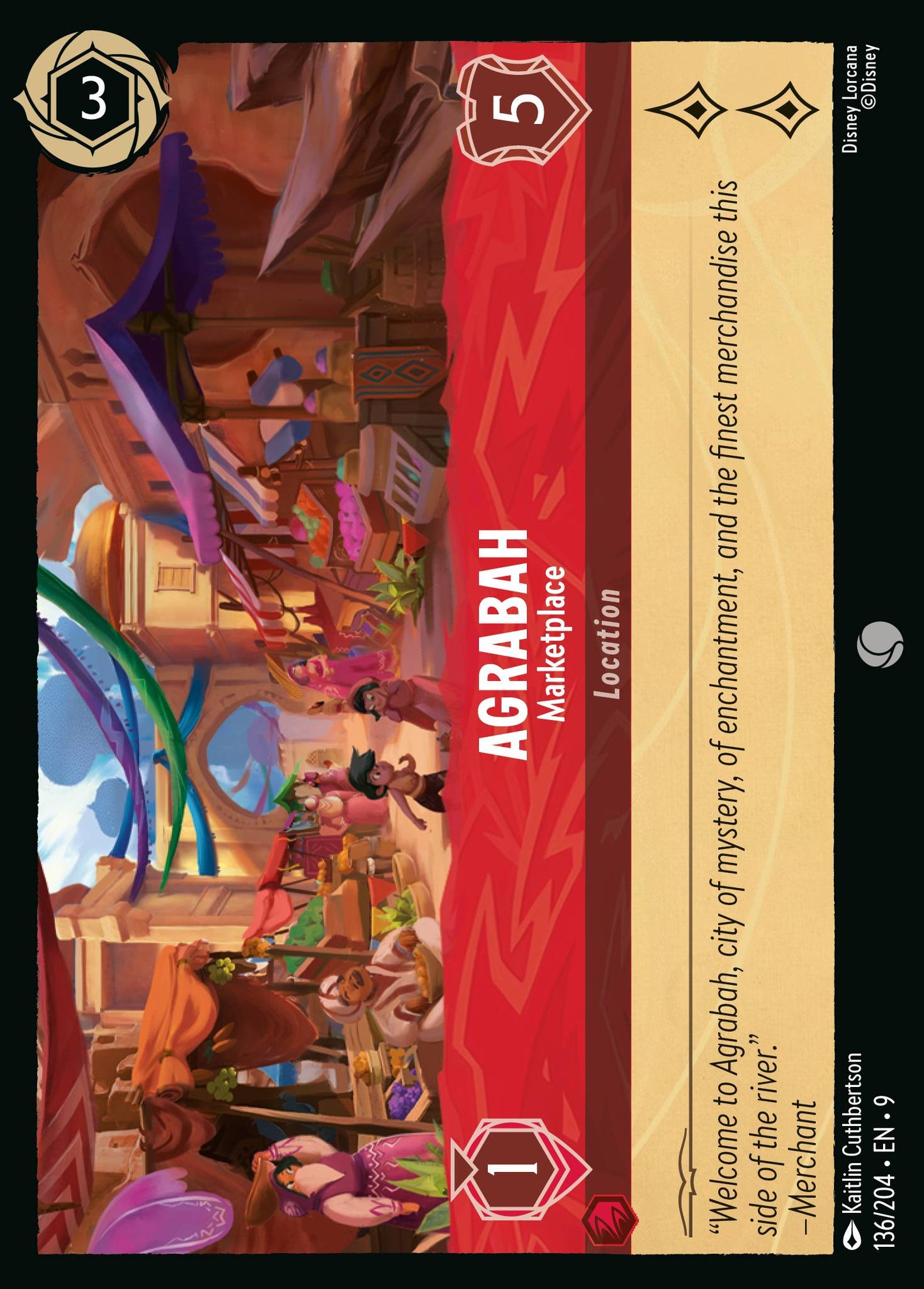 136/242 Agrabah - Marketplace