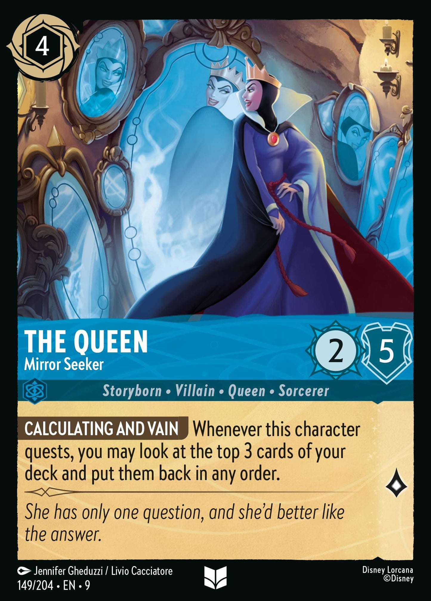 149/242 The Queen - Mirror Seeker