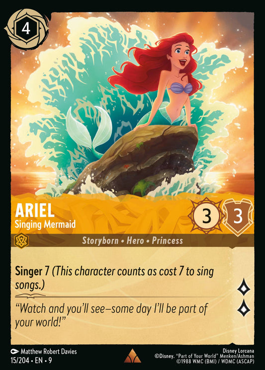 015/242 Ariel - Singing Mermaid