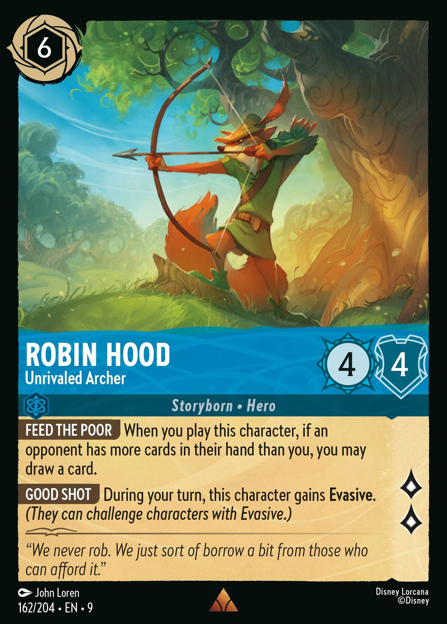 162/242 Robin Hood - Unrivaled Archer