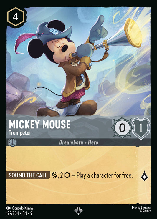 172/242 Mickey Mouse - Trumpeter