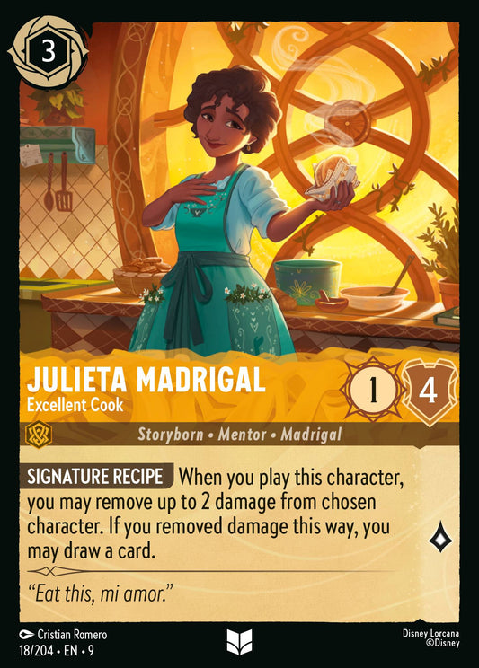 018/242 Julieta Madrigal - Excellent Cook