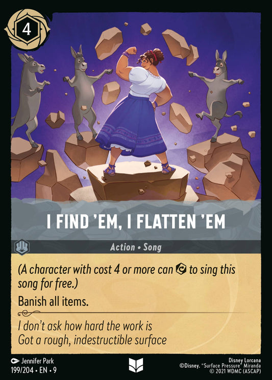 199/242 I Find 'Em, I Flatten 'Em