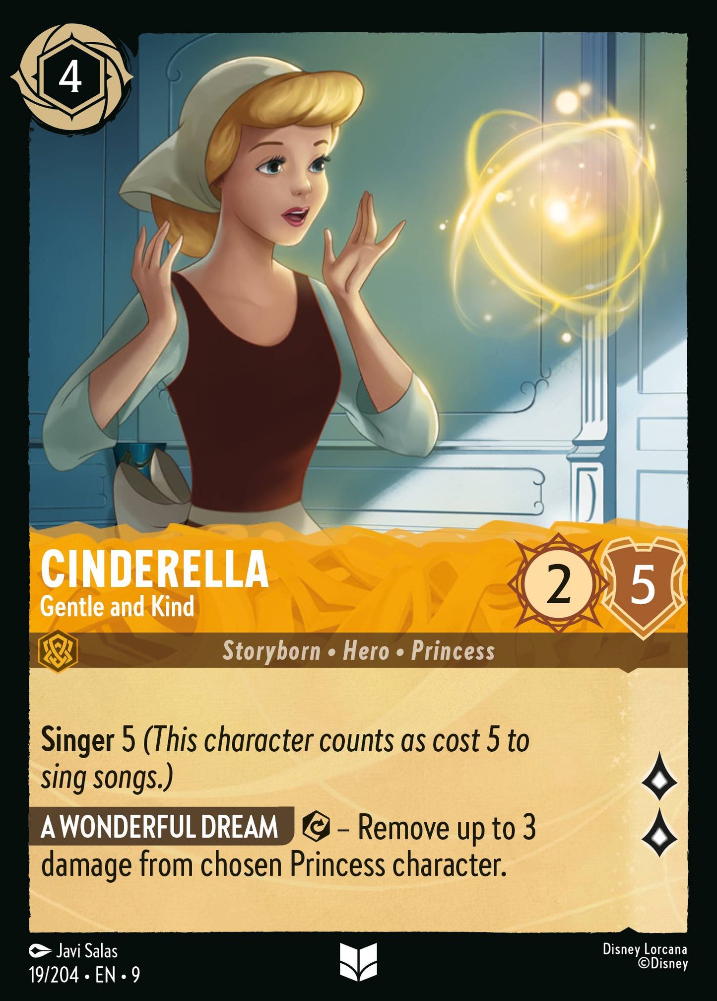 019/242 Cinderella - Gentle and Kind