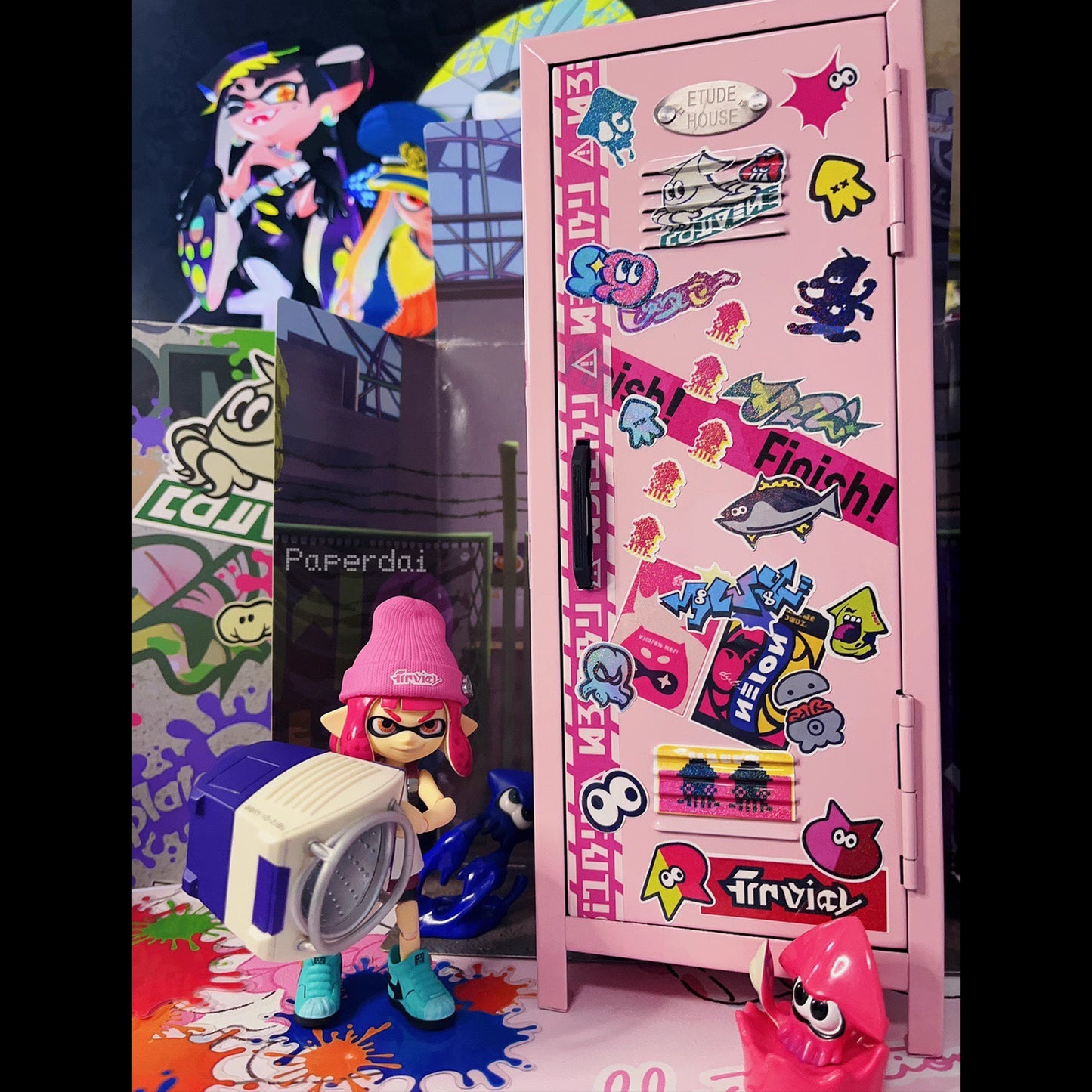 Splatoon 3 - 儲物櫃+貼紙