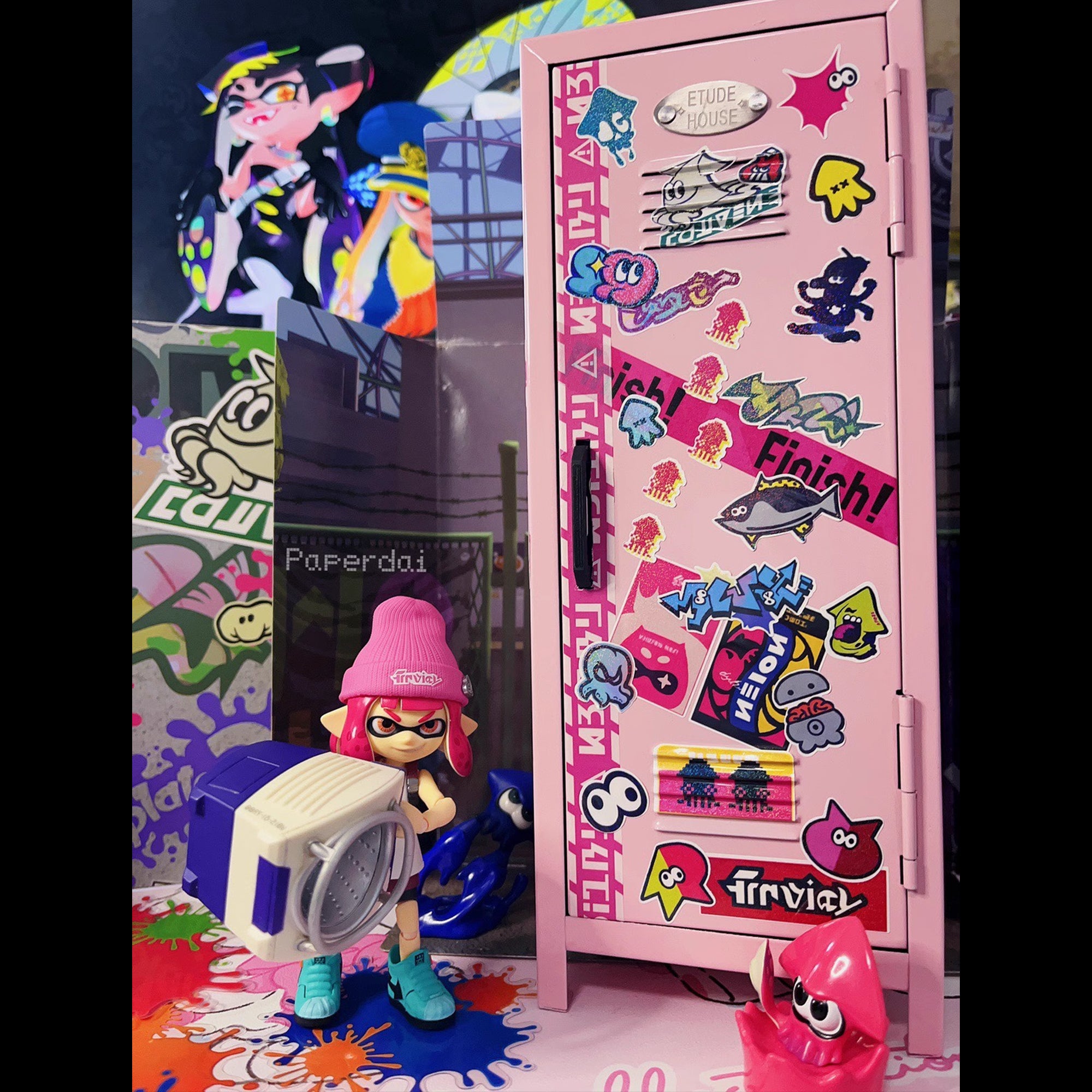 Splatoon 3 - 儲物櫃+貼紙