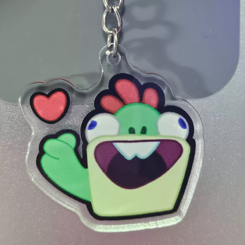 爐石戰記 - 小魚人表情掛飾