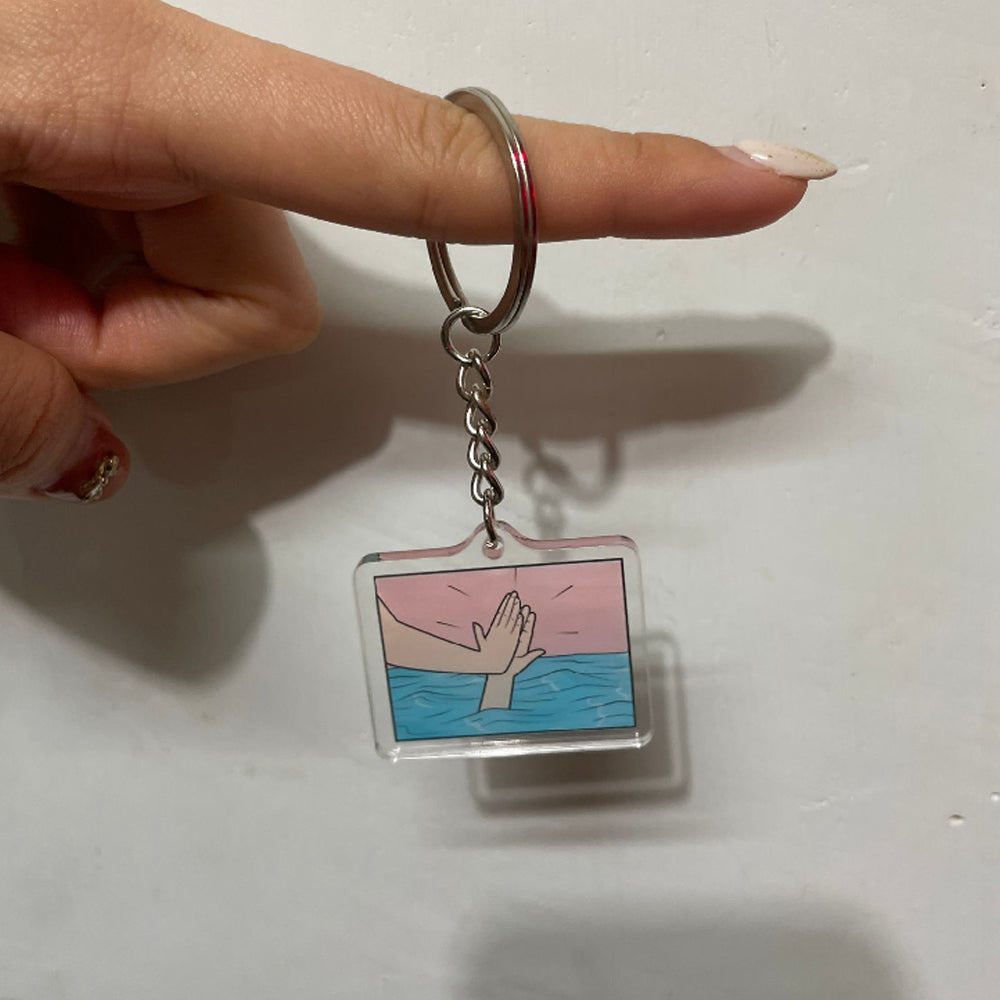 High Five meme 掛飾