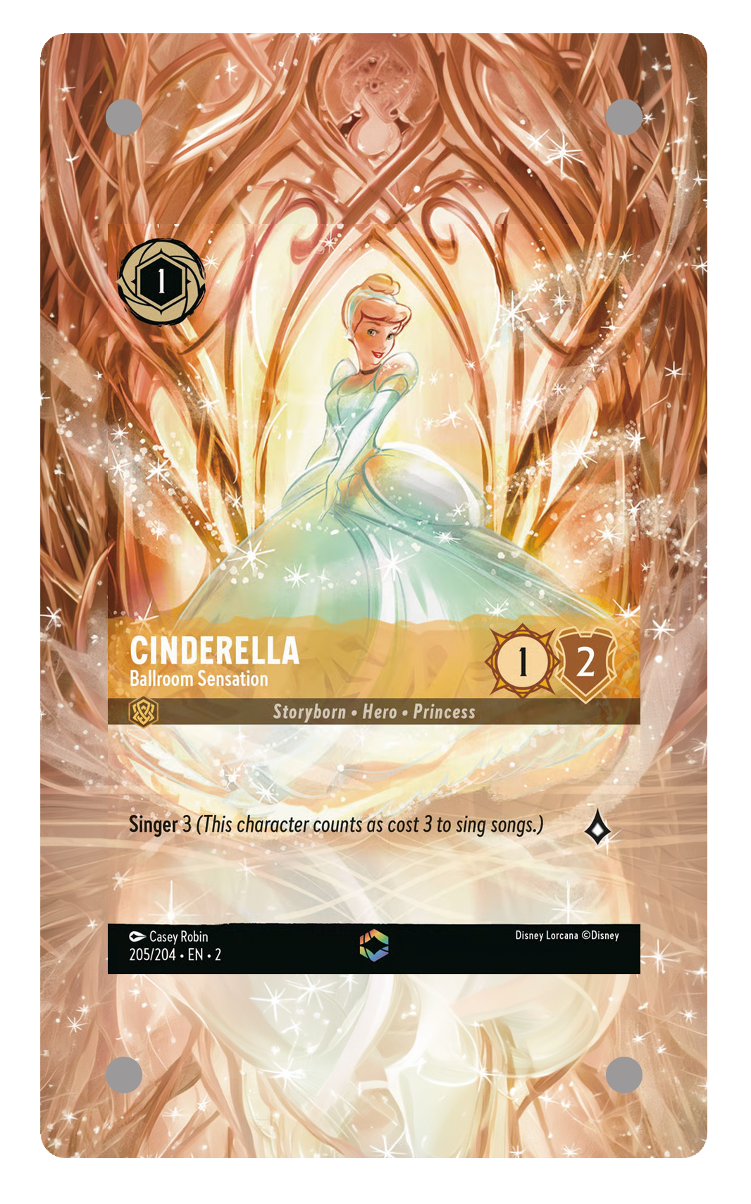 205/204 - Cinderella - Ballroom Sensation 擴圖卡磚