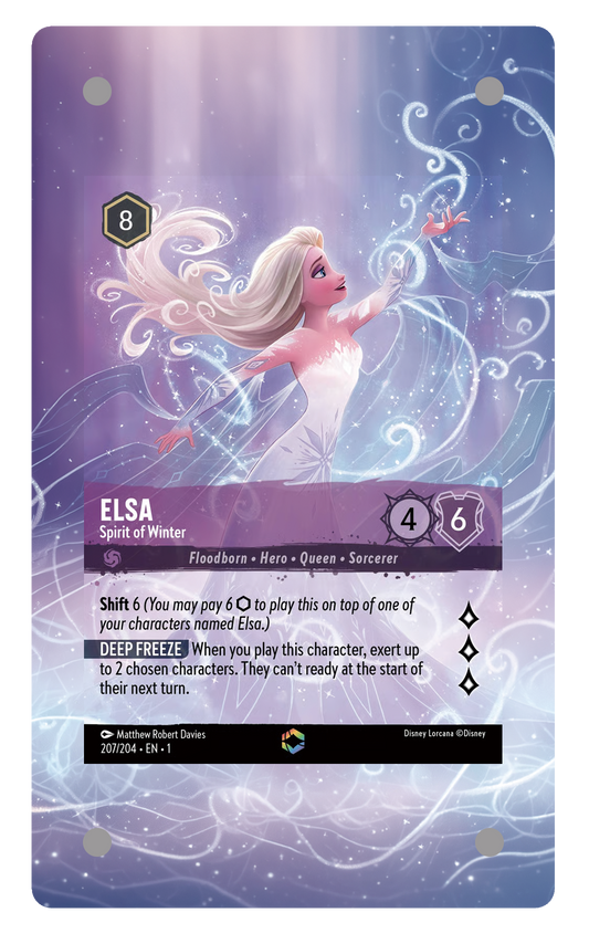 207/204 - Elsa - Spirit of Winter 擴圖卡磚