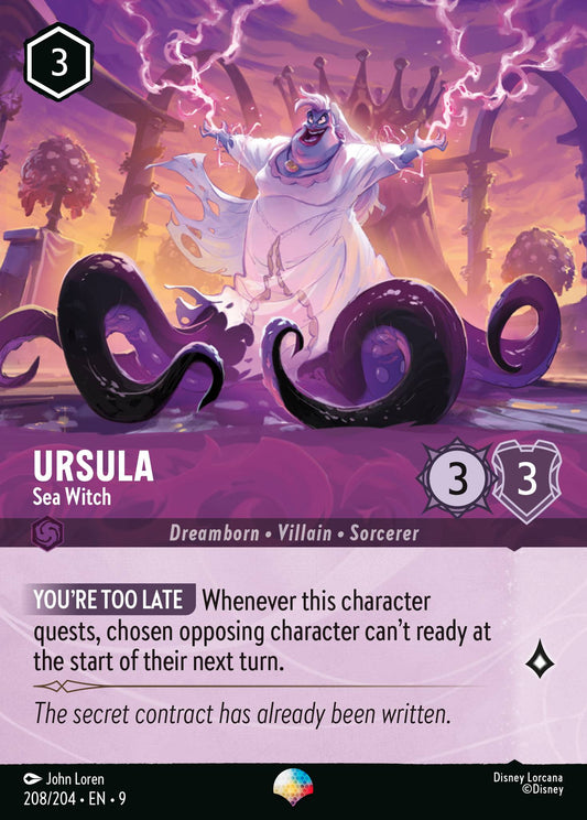 208/242 Ursula - Sea Witch