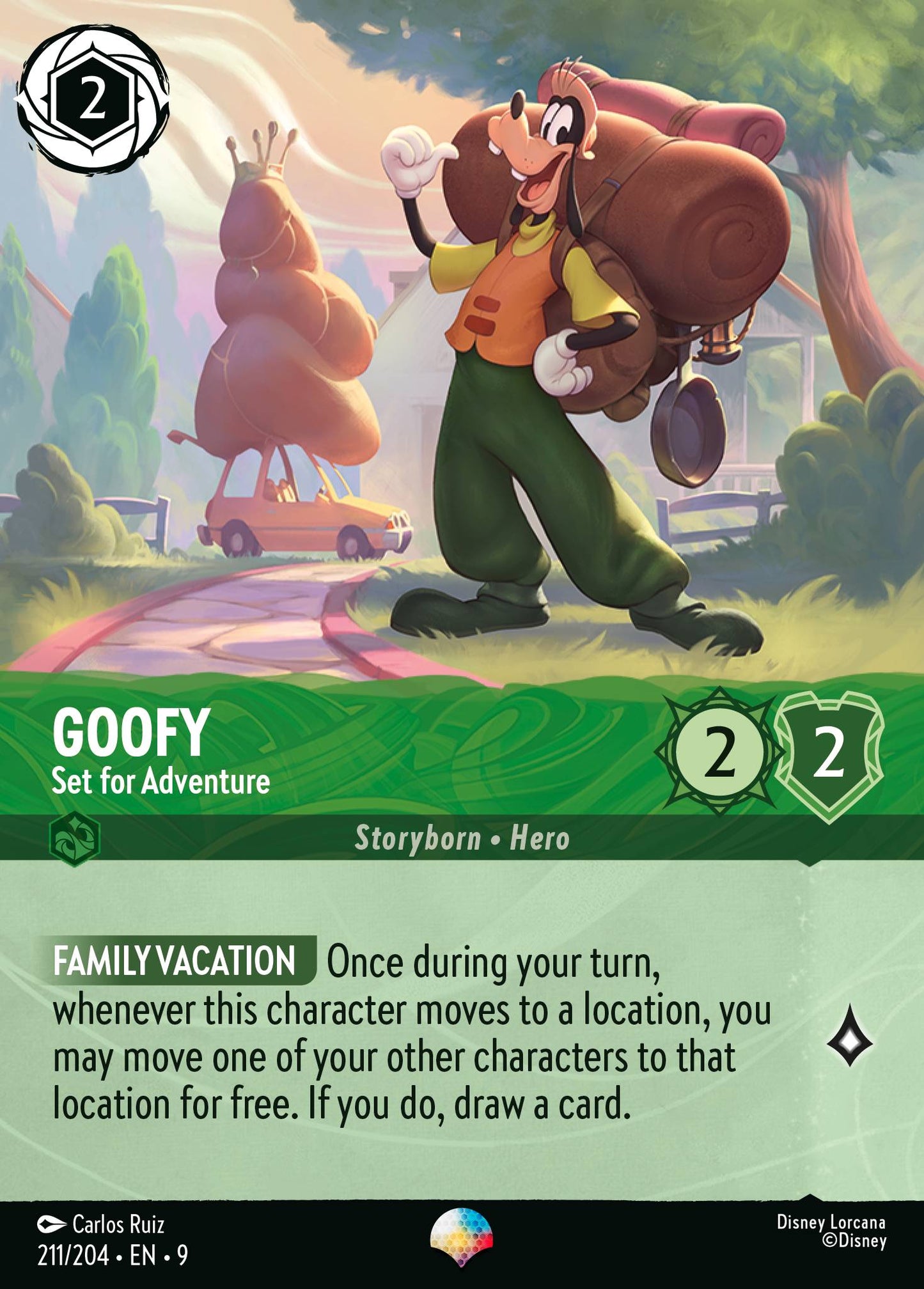 211/242 Goofy - Set for Adventure