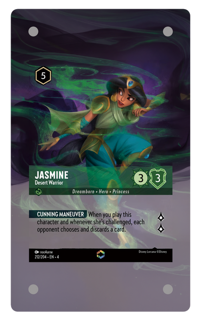 212/204 - Jasmine - Desert Warrior 擴圖卡磚
