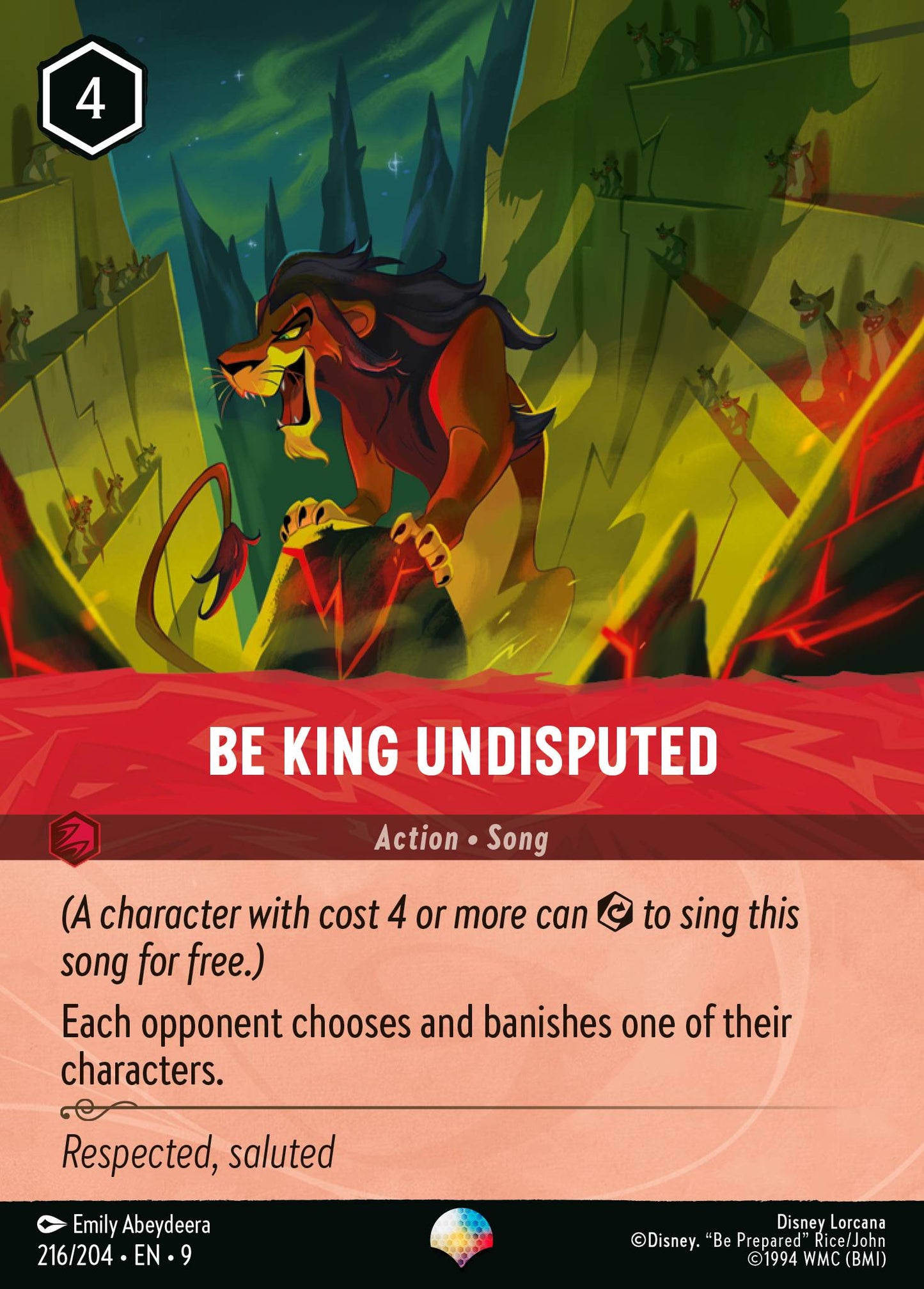 216/242 Be King Undisputed