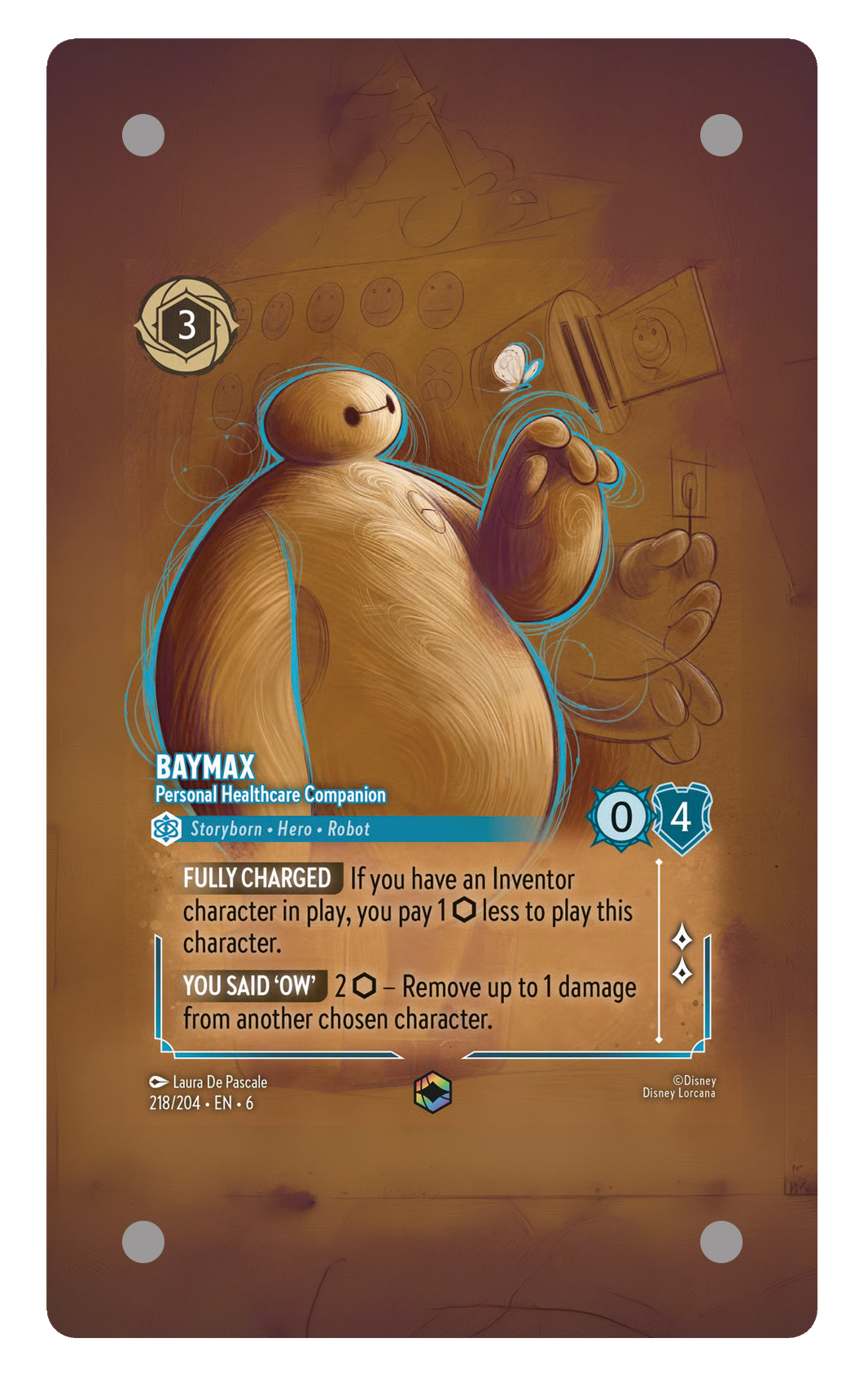 218/204 - Baymax - Personal Healthcare Companion 擴圖卡磚