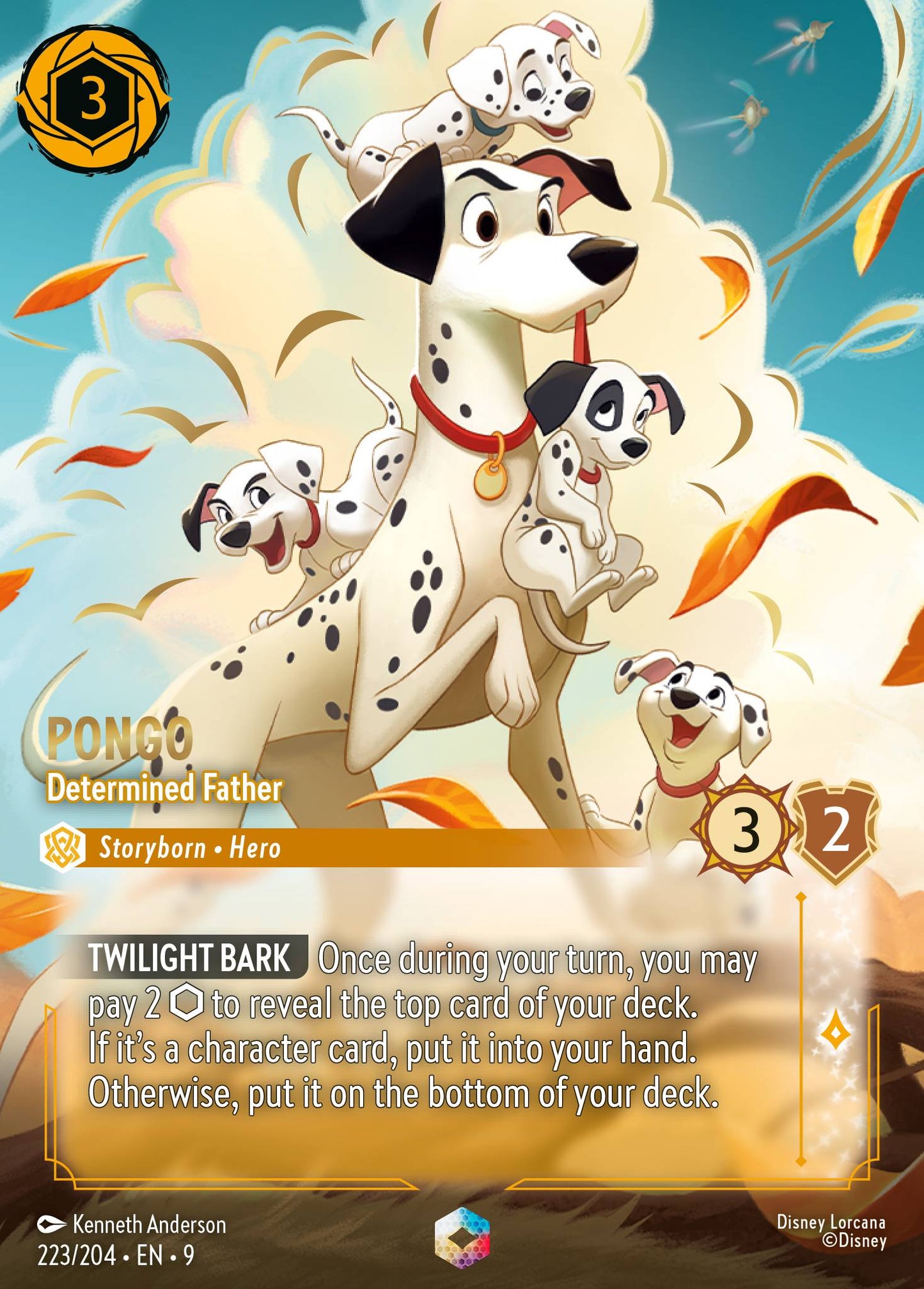 223/242 Pongo - Determined Father