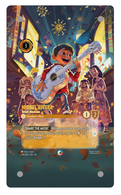 224/204 - Miguel Rivera - Street Musician 擴圖卡磚