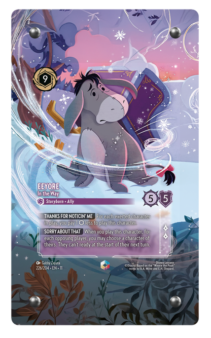 226/204 - Eeyore - In the Way 擴圖卡磚