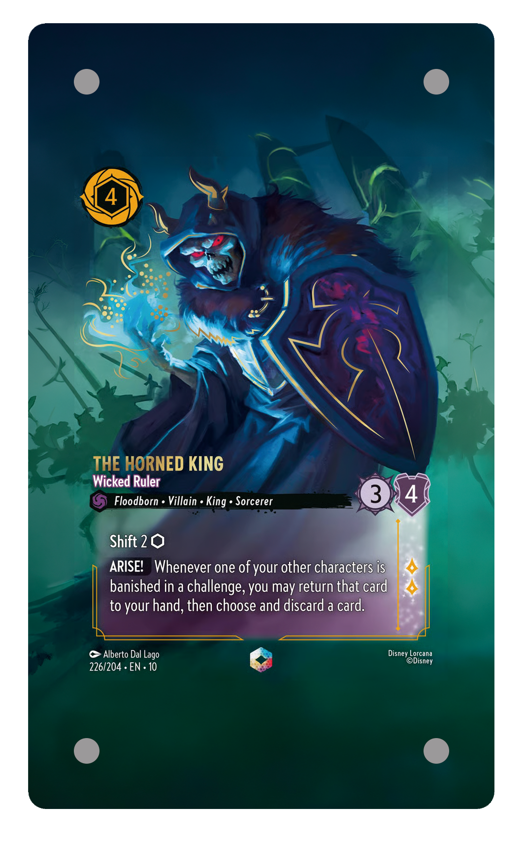 226/204 - The Horned King - Wicked Ruler 擴圖卡磚