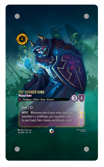 226/204 - The Horned King - Wicked Ruler 擴圖卡磚