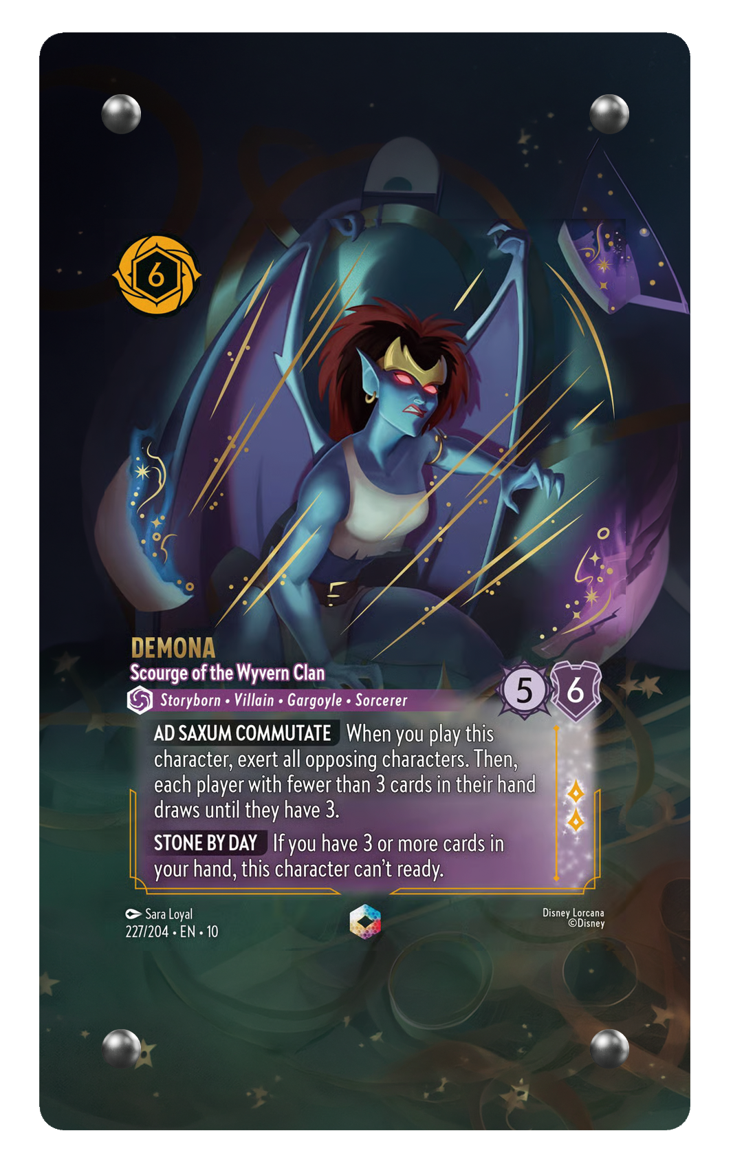 227/204 Demona - Scourge of the Wyvern Clan 擴圖卡磚