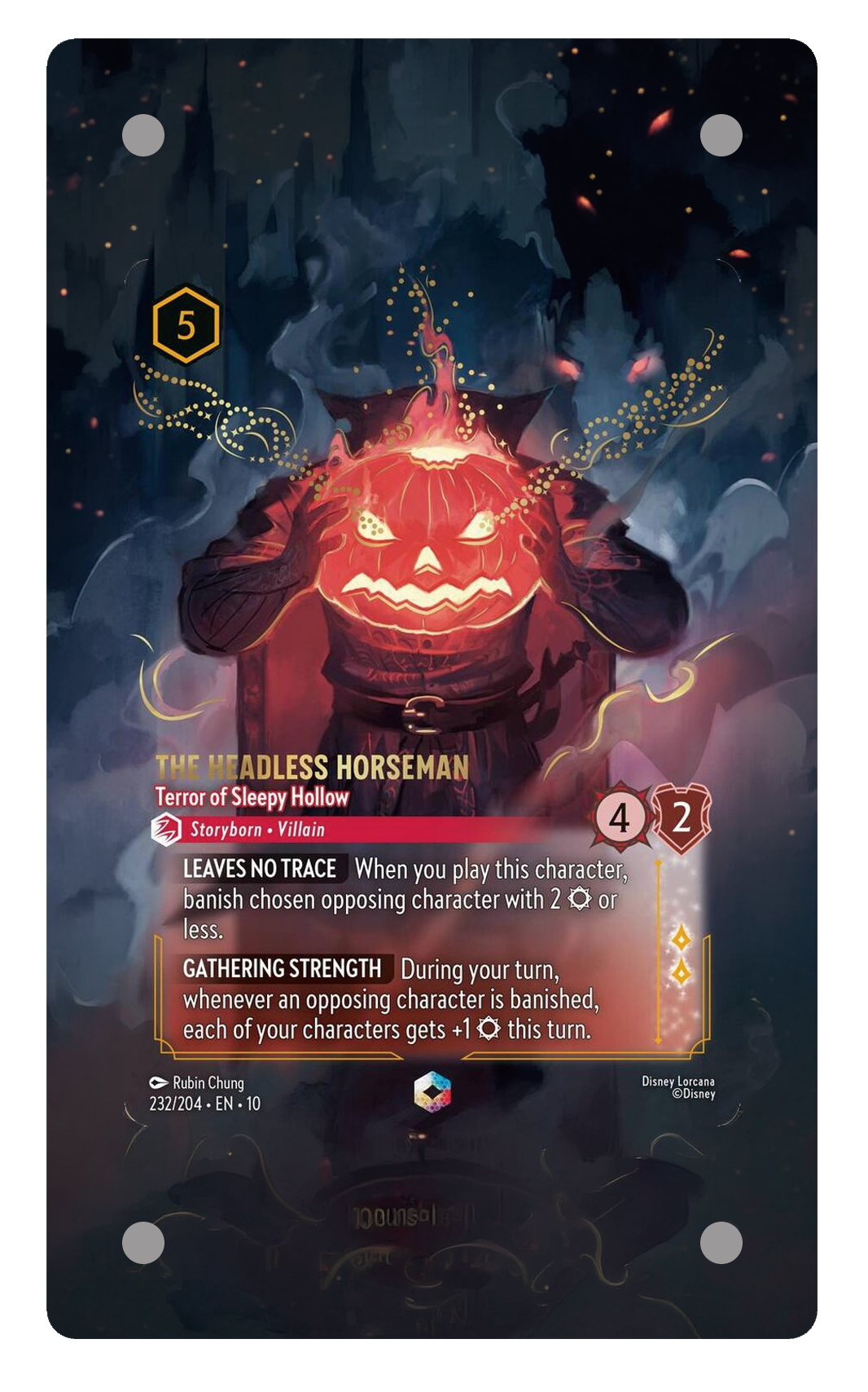 232/204 - The Headless Horseman - Terror of Sleepy Hollow 擴圖卡磚