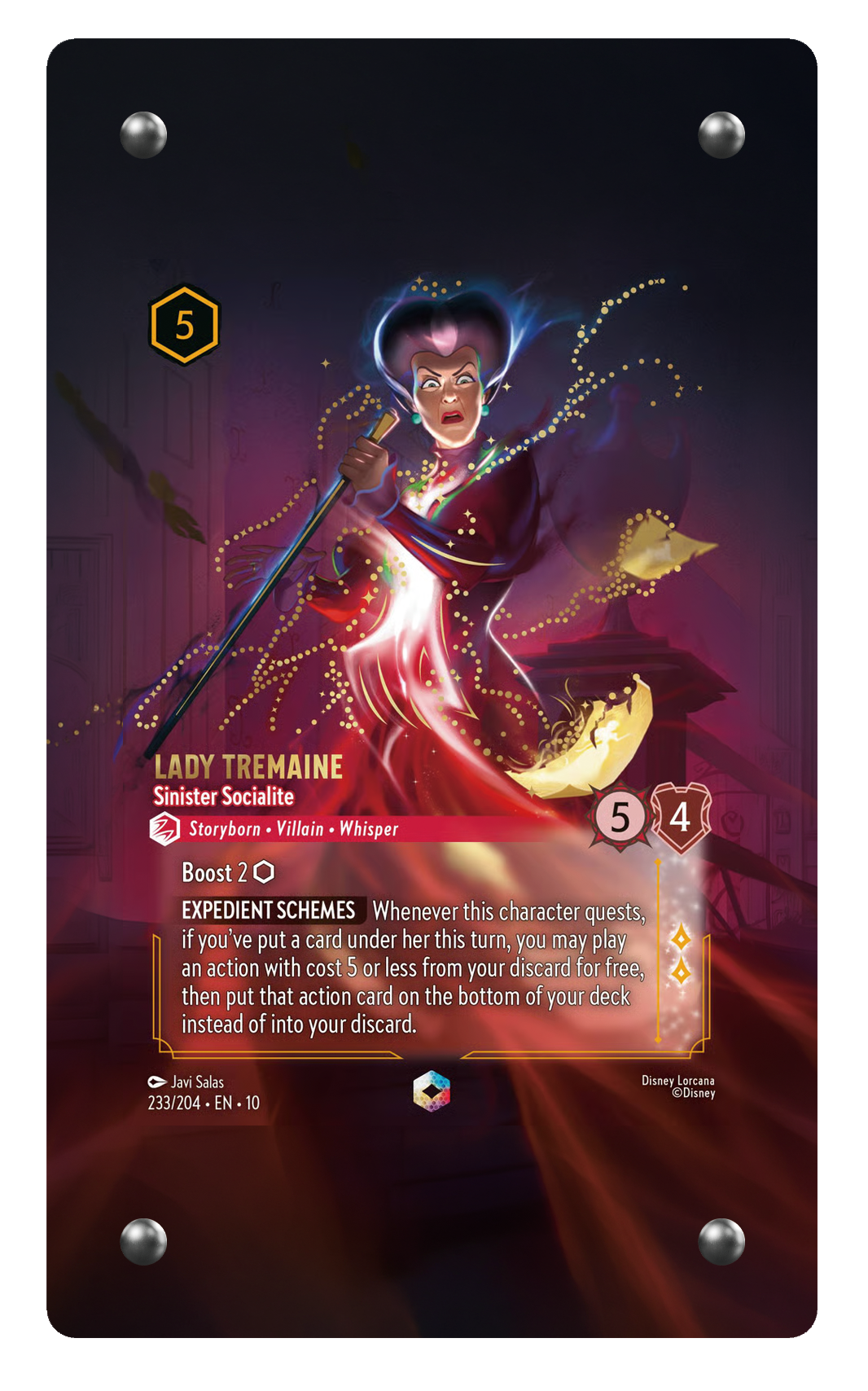 233/204 Lady Tremaine - Sinister Socialite 擴圖卡磚