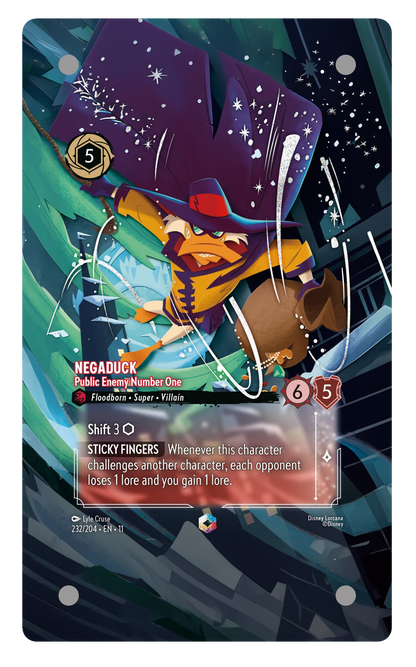 234/204 - Negaduck - Public Enemy Number One 擴圖卡磚
