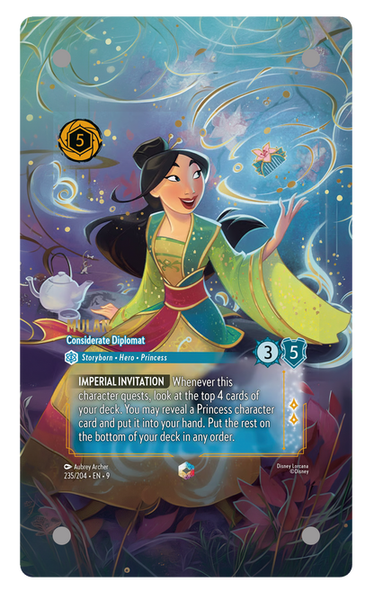 235/204 - Mulan - Considerate Diplomat 擴圖卡磚