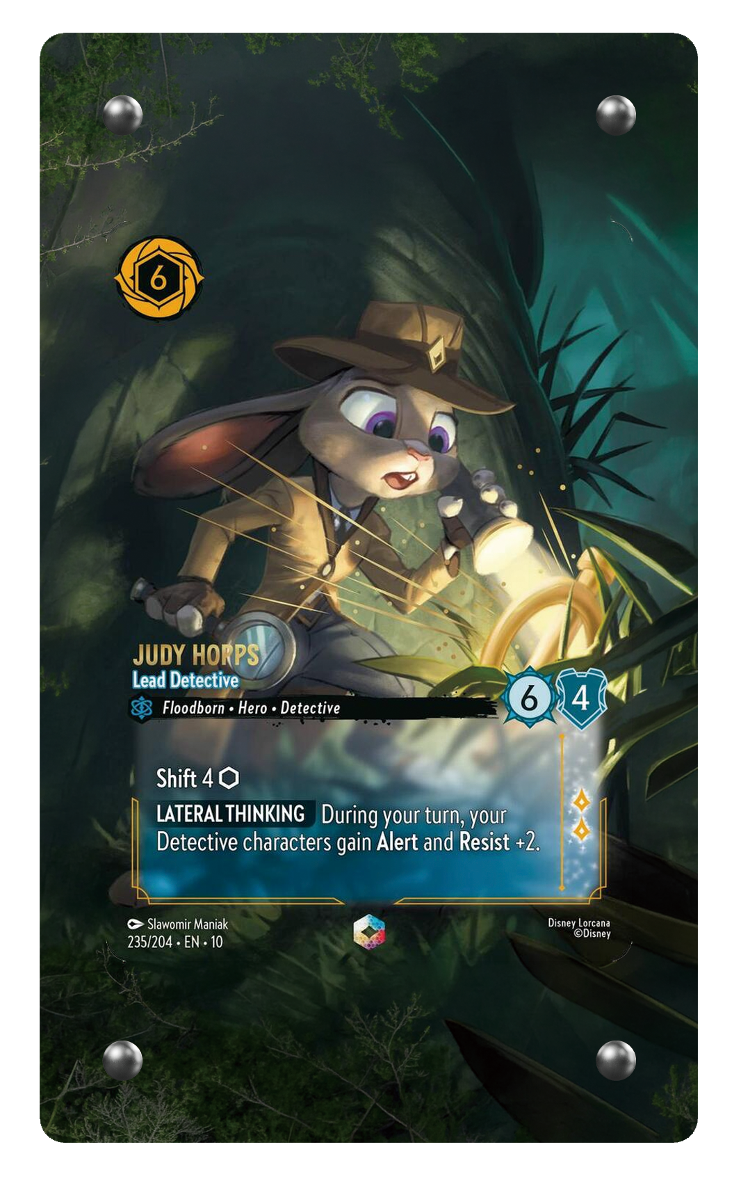 235/204 Judy Hopps - Lead Detective 擴圖卡磚