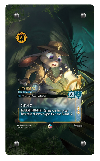 235/204 Judy Hopps - Lead Detective 擴圖卡磚