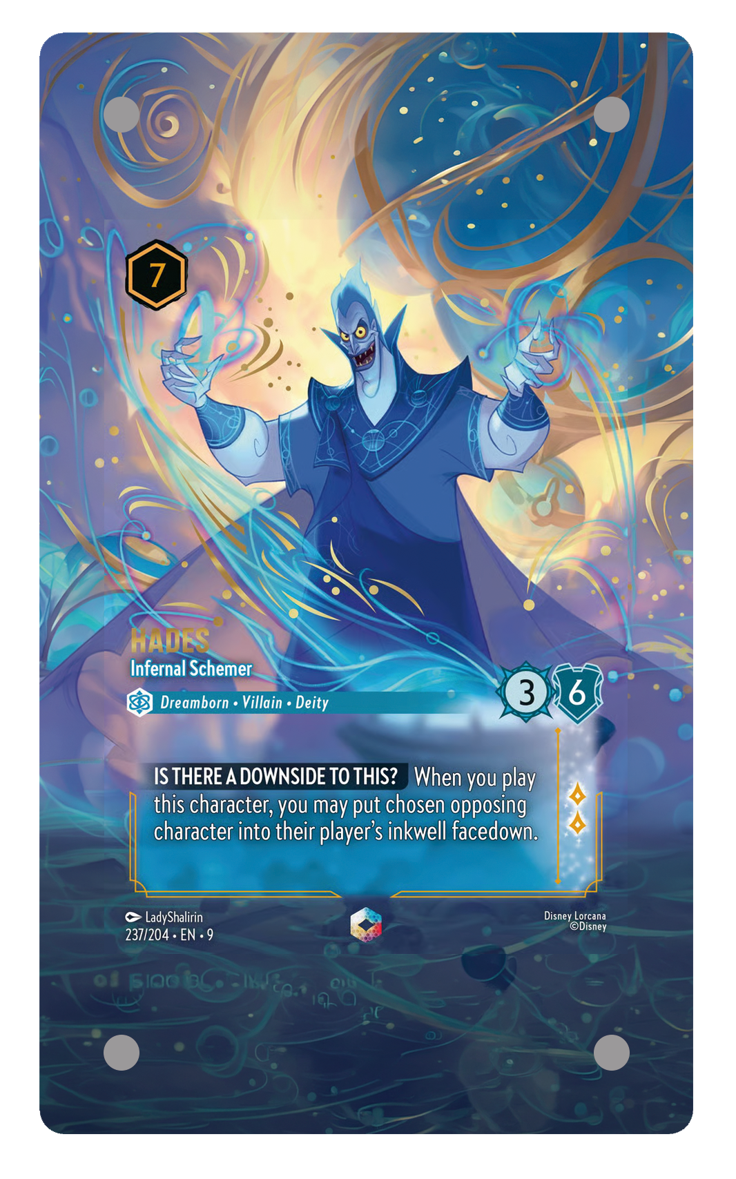 237/204 - Hades - Infernal Schemer 擴圖卡磚