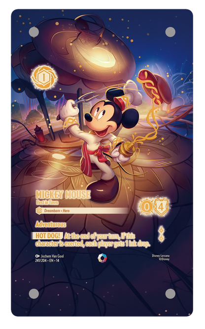 241/204 - Mickey Mouse - Best in Town 擴圖卡磚