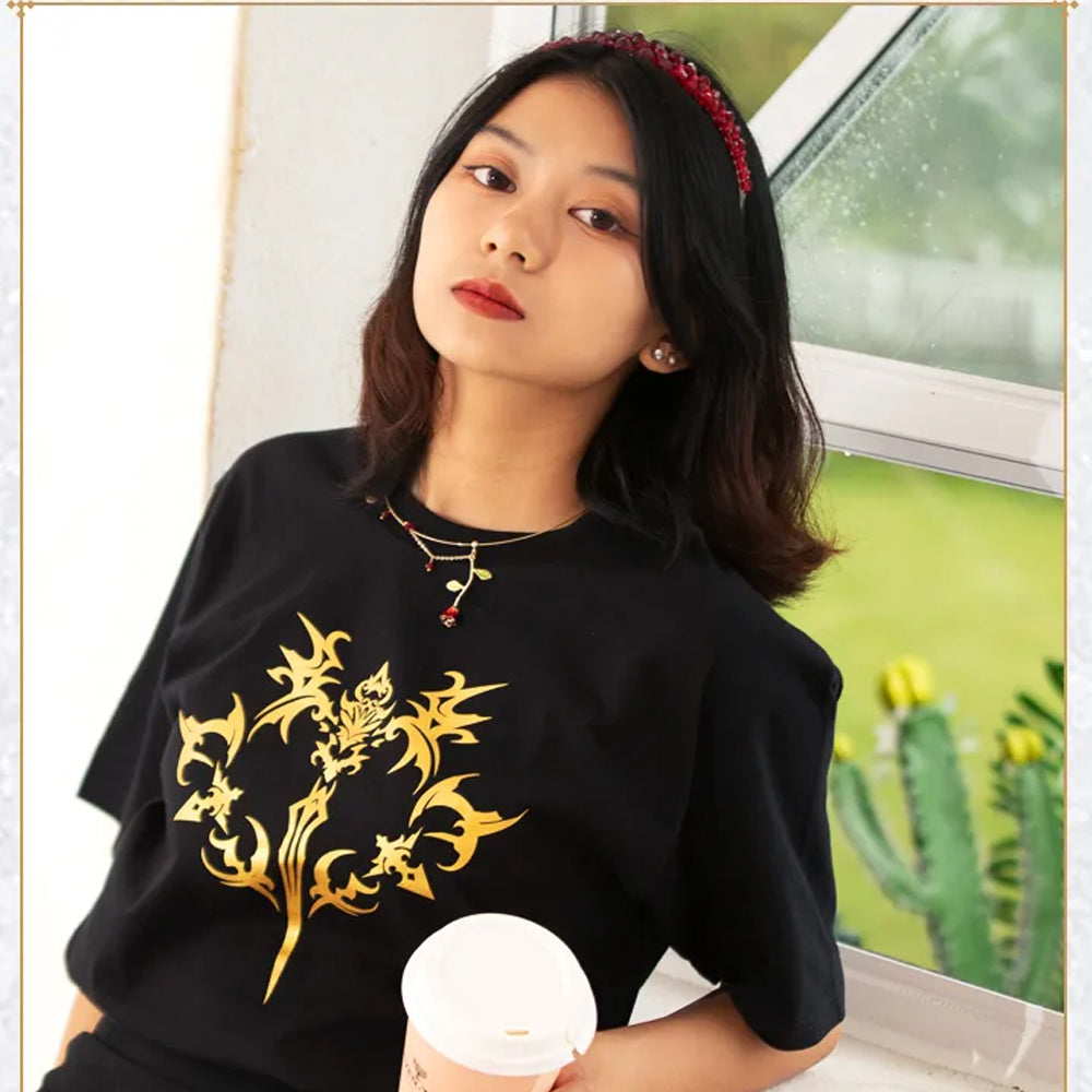 破曉傳奇 - 黑色T恤