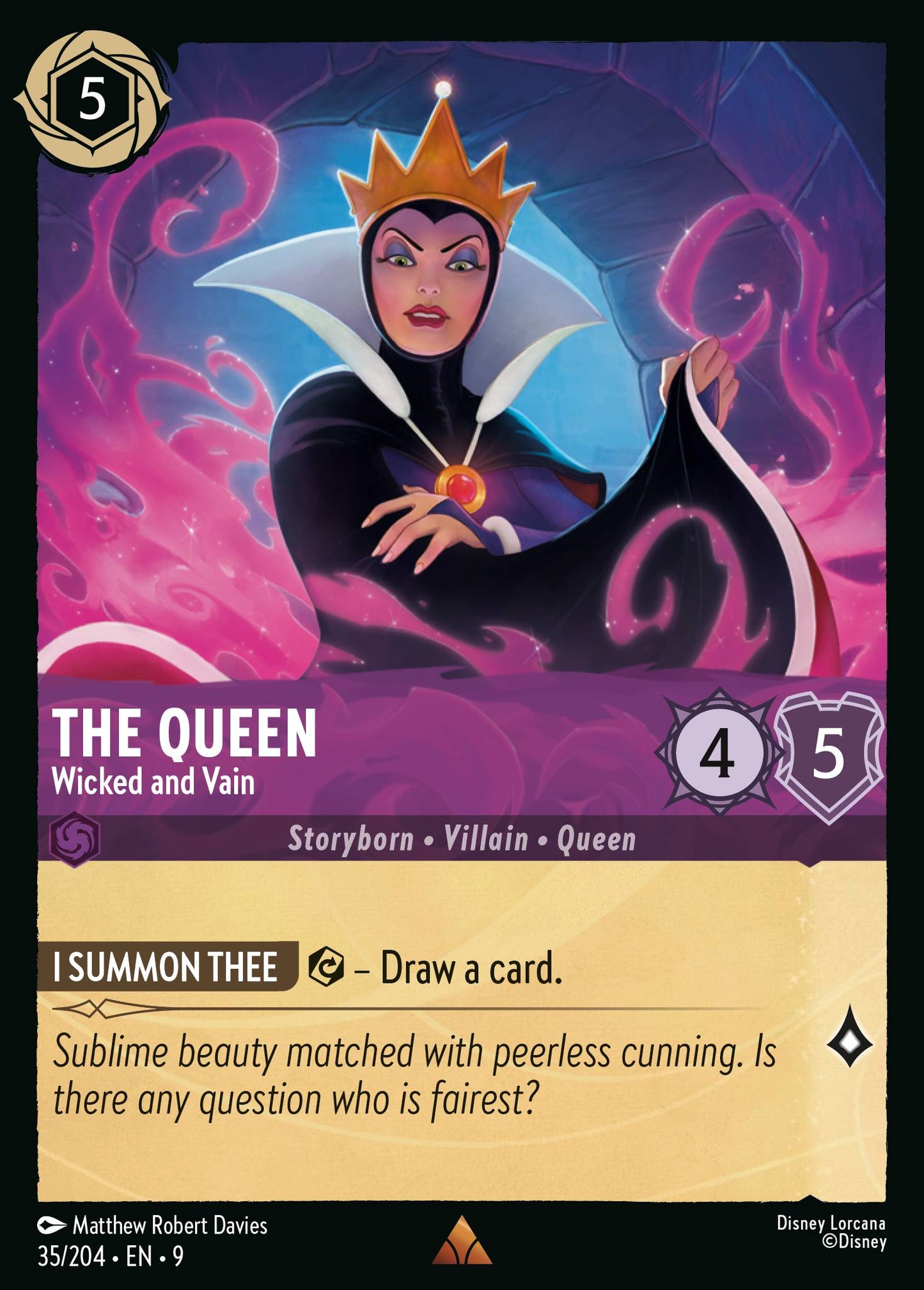 035/242 The Queen - Wicked and Vain