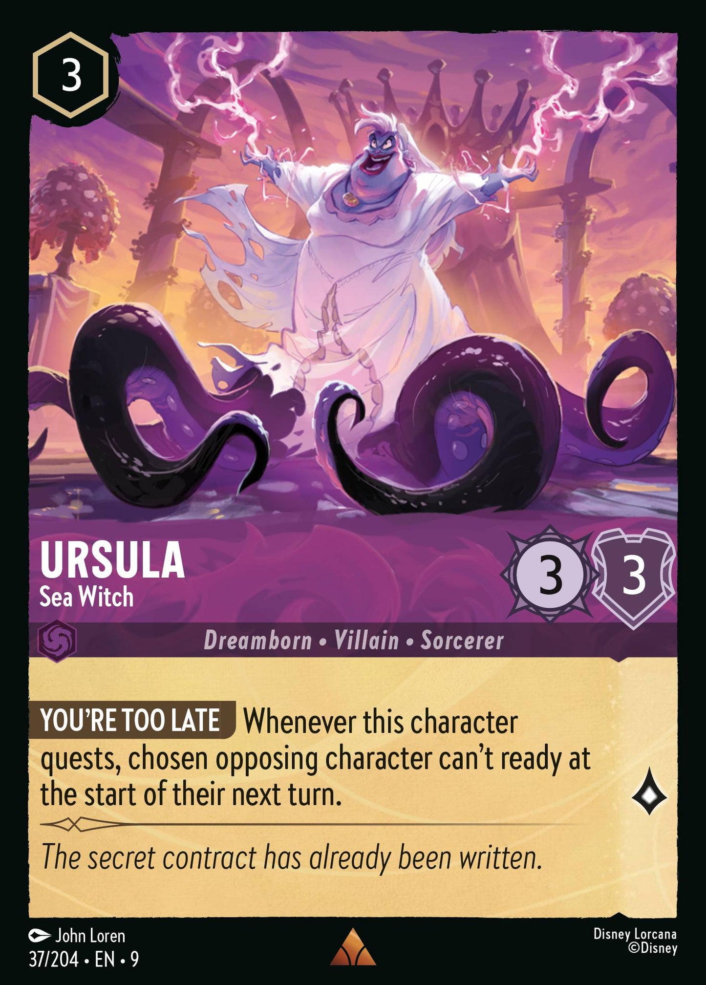 037/242 Ursula - Sea Witch